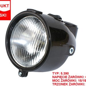 LAMPA PRZÓD ROMET 6V 15/15W