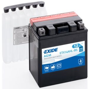 AKUMULATOR EXIDE YTX14AHL-BS / ETX14AHL-B 12Ah AGM