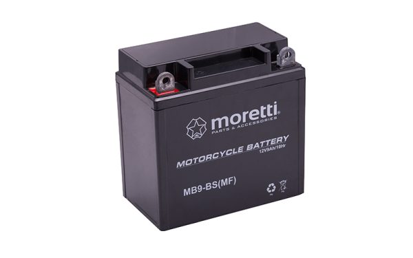 Akumulator Moretti 12V AGM (Gel) MB9-BS / 12N9-3B  12N9-BS
