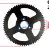 ZĘBATKA TYŁ POCKET 25H 68z 26mm HB