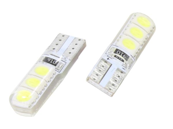 ŻARÓWKA 12V T10 LED BEZCOKOŁOWA 6xDIODA