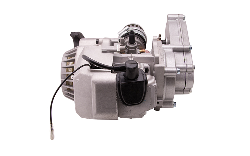 Silnik poziomy Mini-Cross, 60cc 2T, automat, srebrny