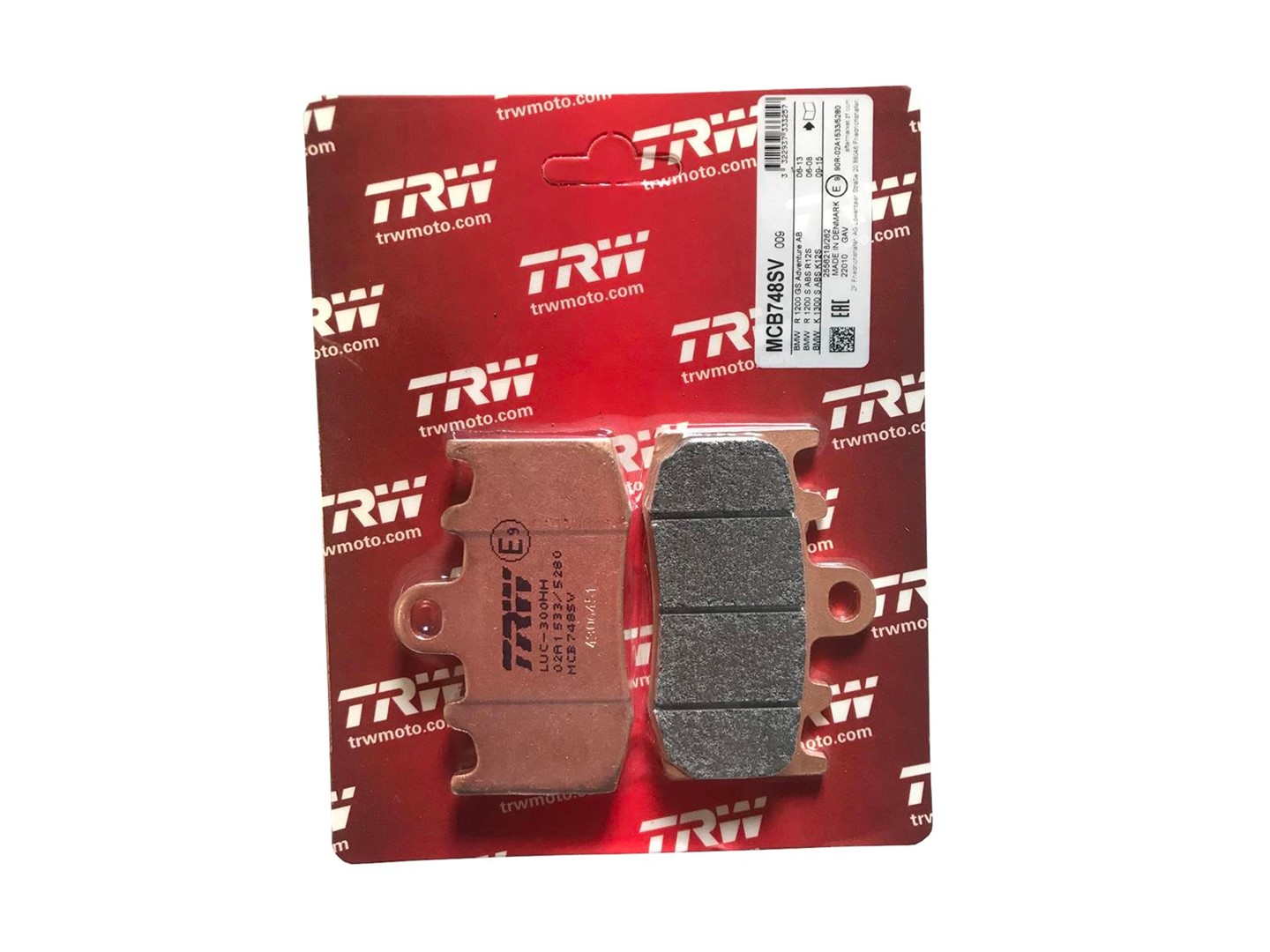 KLOCKI HAMULCOWE TRW MCB748SV BMW GS 1200