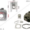 CYLINDER HONDA 39mm PIN 12 DIO 50 WIN
