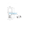 Żarówka BOSMA 12V 1*LED STANDARD T10 BLUE BLISTER