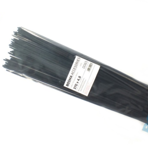 Opaska zaciskowa BOSMA 4,8*370 mm black (100 pcs) 0065