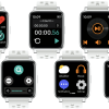 Smartwatch Rubicon RNCE58 srebrny