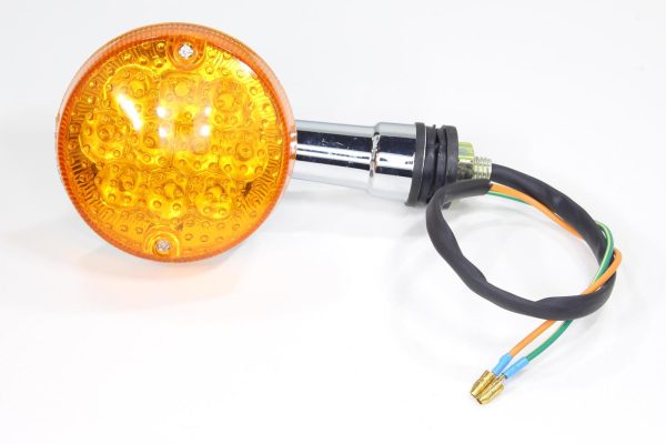 KIERUNKOWSKAZ LED OKRĄGŁY POMARAŃCZOWY SUZUKI GN 125 SC