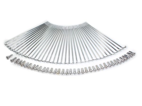 SZPRYCHY SIMSON S50 S51 S70 S53 KR51/1 KR51/2 SR4-1 SR4-2 SR4-3 SR4-4 143,5x3,5mm CHROM 36szt. MR