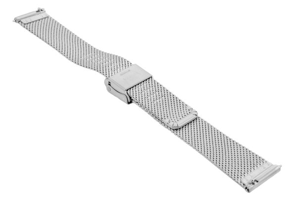 BRANSOLETA MESH 16MM 104/16 SILVER MAT