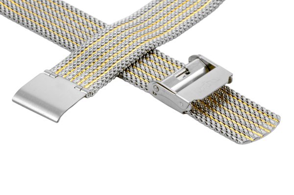 BRANSOLETA MESH 16MM 105/16 TT GOLD