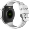 Smartwatch Rubicon RNCE68 srebrny biały pasek