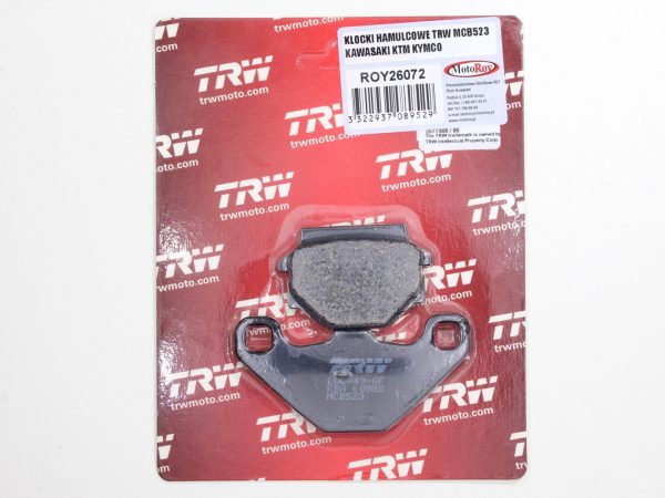 KLOCKI HAMULCOWE TRW MCB523 KAWASAKI KTM KYMCO