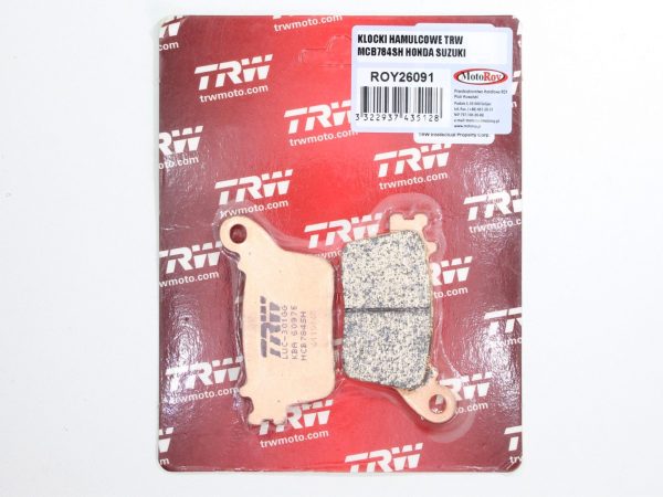 KLOCKI HAMULCOWE TRW MCB784SH HONDA SUZUKI