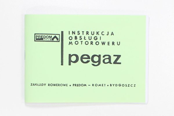KATALOG INSTRUKCJA OBSŁUGI ROMET PEGAZ