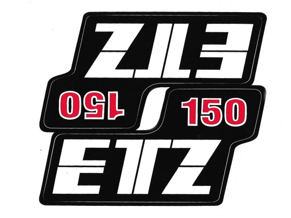NAKLEJKA MZ ETZ 150 WYSOKA KPL 0924 KAT-E 160mm x 145mm