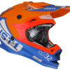 Kask JUST1 J32 KIDS VERTIGO blue-fluo orange YM