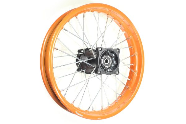 FELGA KOŁO TYŁ 1,85/14'' CROSS 125 NEW ORANGE HB