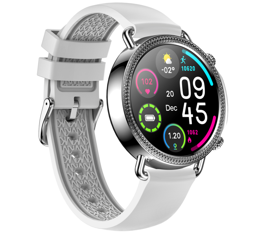 Smartwatch Rubicon RNBE74 biały pasek