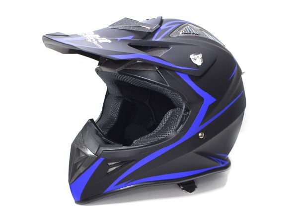 KASK SAFEBET HF-116 FLAT BLACK Q158 BLUE M (BRAK ECE)