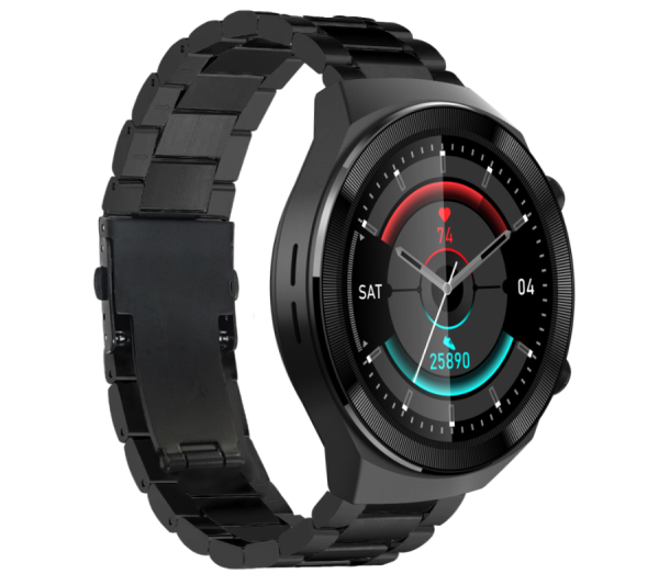Smartwatch Rubicon RNCE68 czarny czarna bransoleta