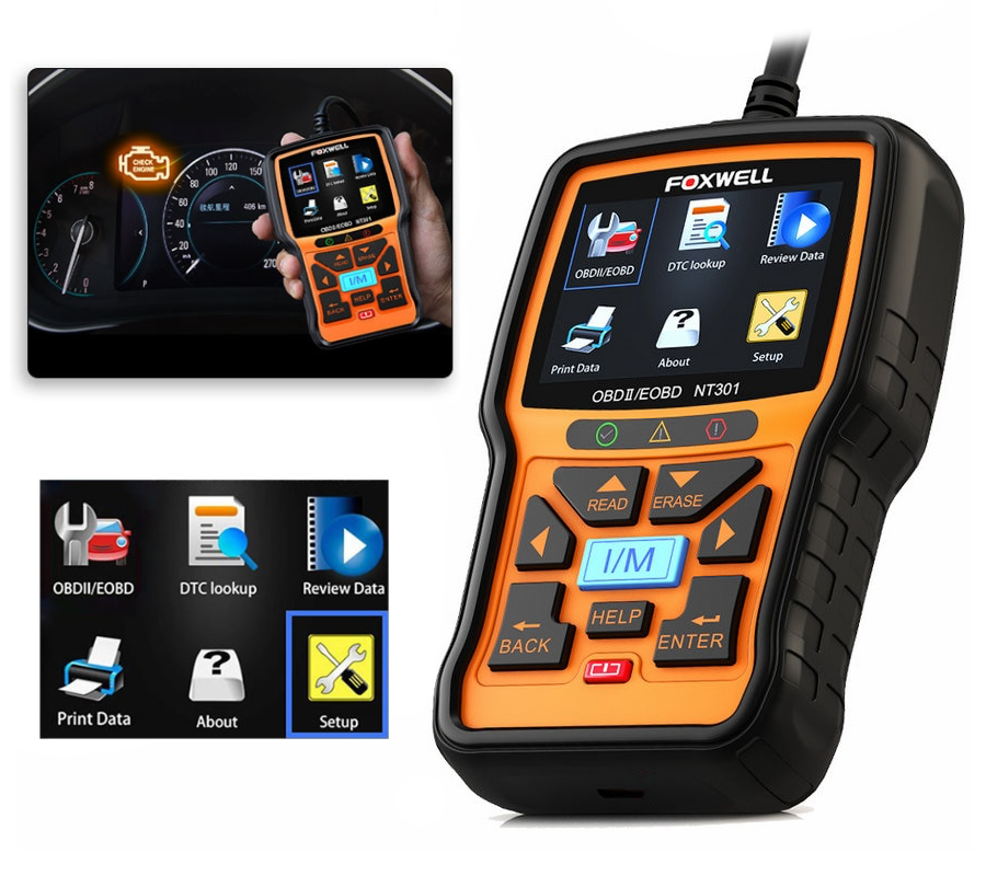 Tester diagnostyczny FOXWELL NT301