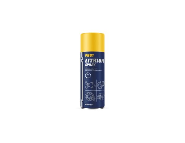 SMAR LITOWY W SPRAYU MANNOL 400ml 9881