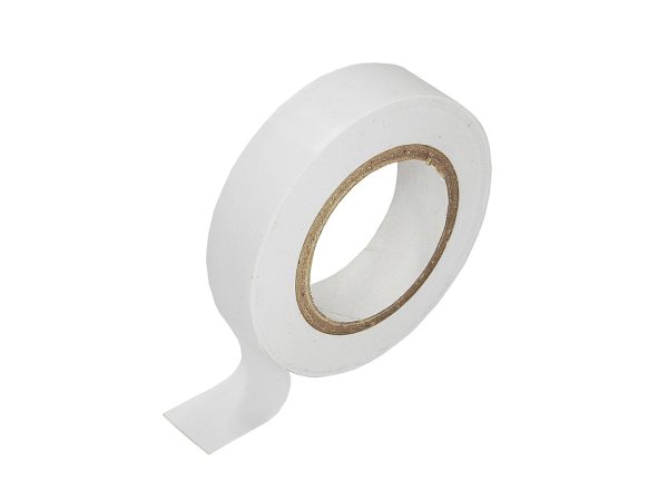 TAŚMA IZOLACYJNA BIAŁA PVC 13 METRÓW