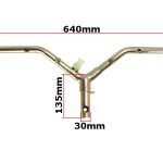 KIEROWNICA GY6 SKUTER 4T KOŁO 12'' ROMET SYM ZIPP