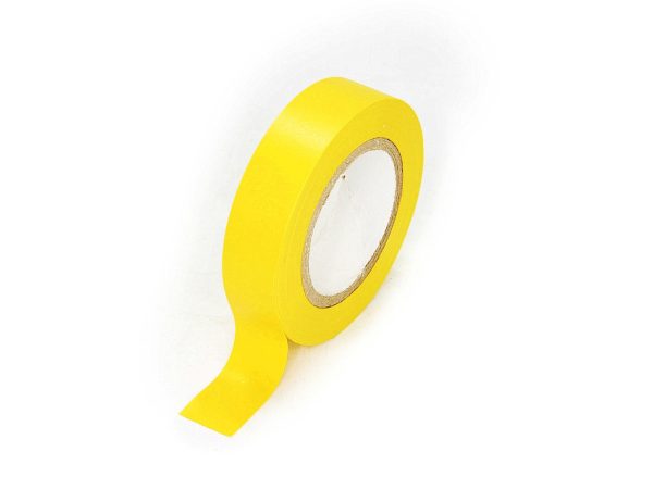 TAŚMA IZOLACYJNA ŻÓŁTA PVC 13 METRÓW