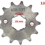 ZĘBATKA PRZÓD 428-13z ATV STREET CG-150 CG-200 ROB