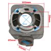 CYLINDER HONDA DIO AIR COOL 50 39mm STD