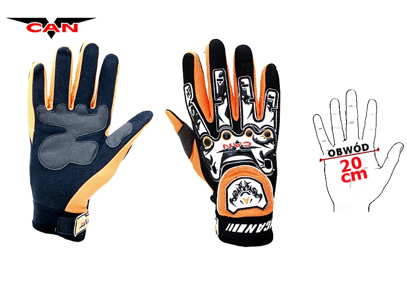 RĘKAWICZKI VMX02 ORANGE  S