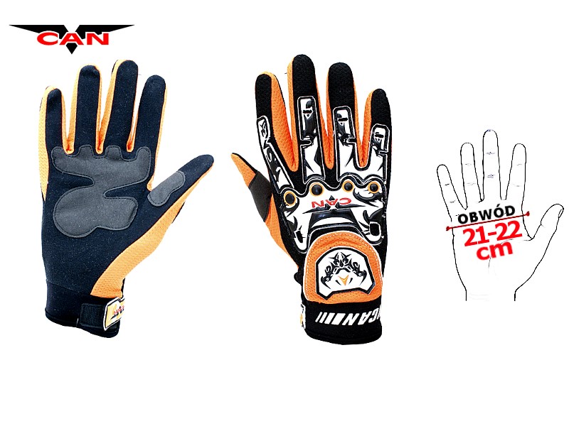 RĘKAWICZKI VMX02 ORANGE  M