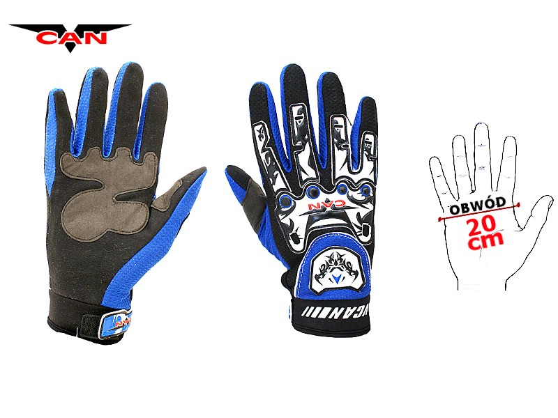RĘKAWICZKI VMX02 BLUE  S