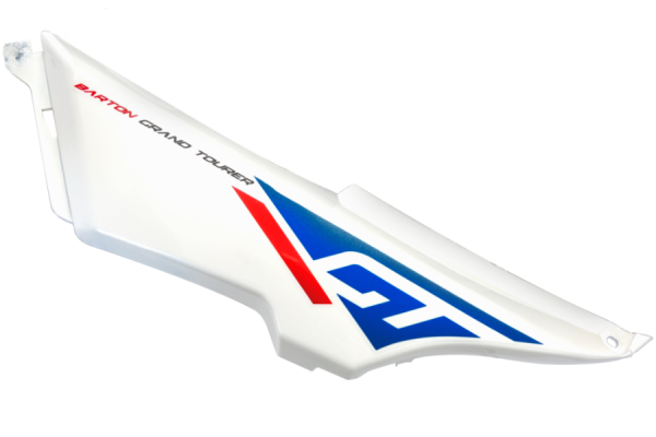 Obudowa boczna lewa cz.2 biała GT 125