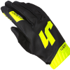 Rękawice motocyklowe JUST1 J-FLEX 2.0 BLACK YELLOW FLUO rozmiar M