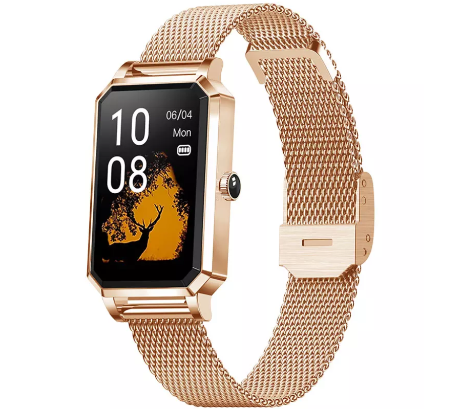 Smartwatch Rubicon RNCE86 różowe złoto