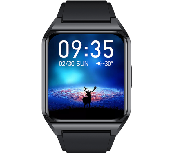 Smartwatch Rubicon RNCE89 czarny czarny silikon