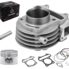 Cylinder do skutera 80cc 139QMB 4T, z wylotem na czujnik temperatury