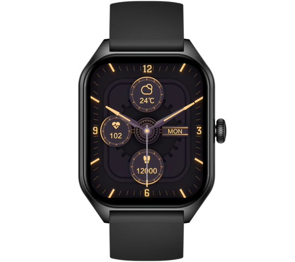 Smartwatch Rubicon RNCF03 czarny silikon