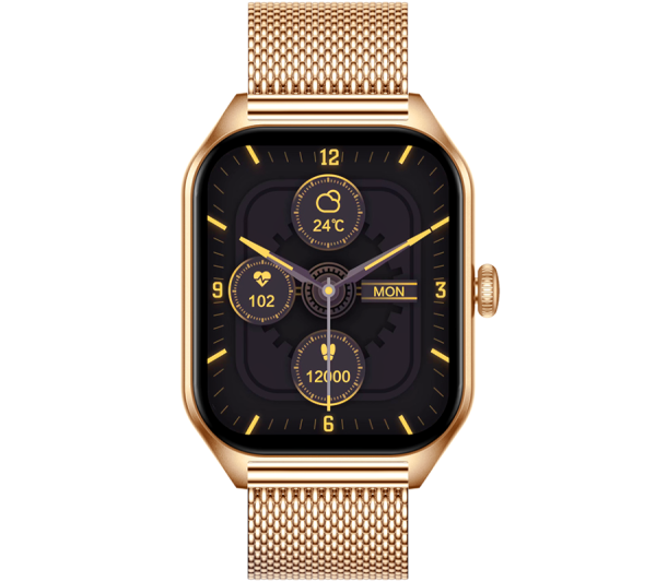 Smartwatch Rubicon RNCF03 złota bransoleta