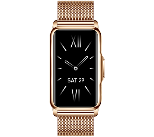 Smartwatch Rubicon RNCF04 różowe złoto