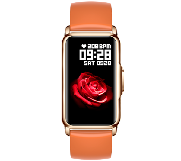 Smartwatch Rubicon RNCF04 pomarańczowy silikon
