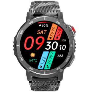 Smartwatch Rubicon RNCF08 czarny