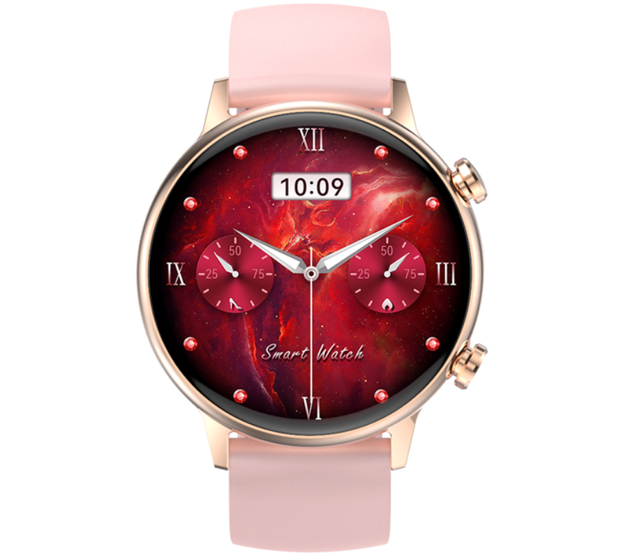 Smartwatch Rubicon RNCF09 różowe złoto