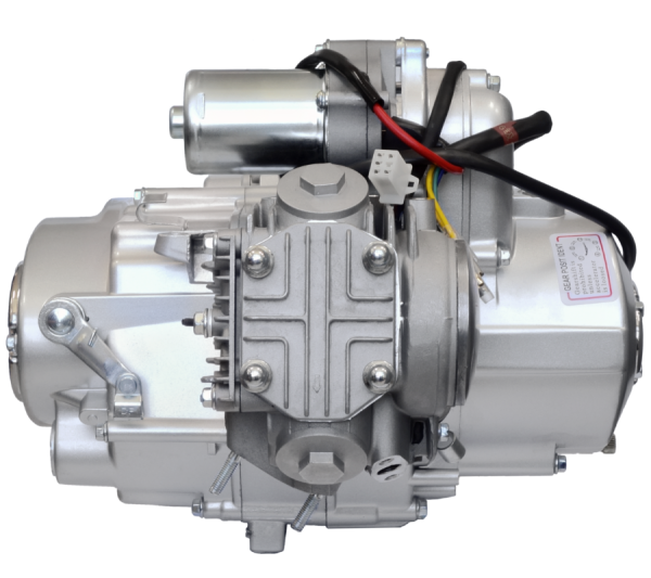 Silnik poziomy 139FMB, 50cc 4T, 4-biegowy manual, srebrny