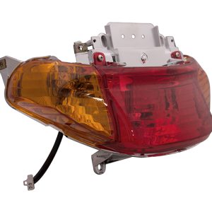 Lampa tylna do skutera 21 pomarańczowe klosze