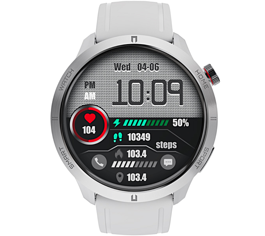 Smartwatch Rubicon RNCF14 srebrny