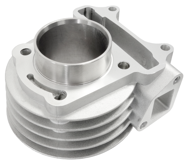 Cylinder i głowica Moretti do skutera 4T 80cc 139QMB krótkie zawory